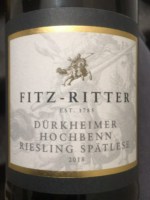 Fitz-Ritter Dürkheimer Hochbenn Riesling Spätlese