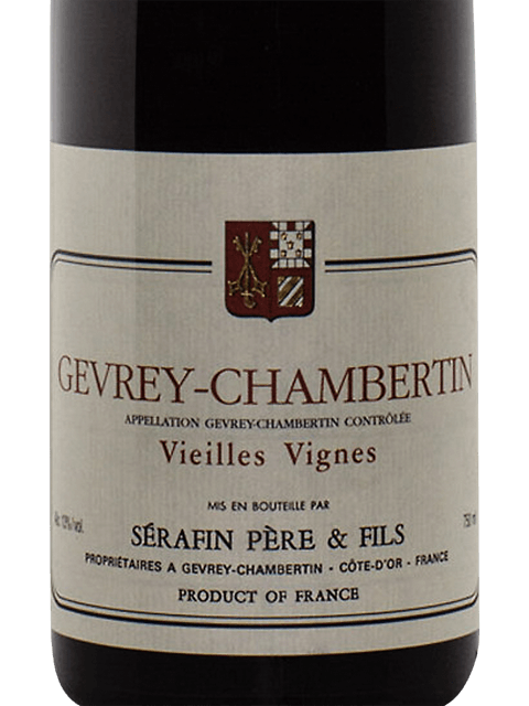 Gevrey-Chambertin 2015 Sérafin 2021 Gevrey-Chambertin, Vieilles Vignes, Domaine Sérafin