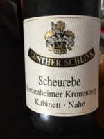 Günther Schlink Bretzenheimer Kronenberg Scheurebe Kabinett