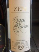 Zeni Grappa di Moscato Rosa Trentino
