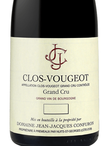 Jean-Jacques Confuron Clos-Vougeot Grand Cru | Vivino 日本語