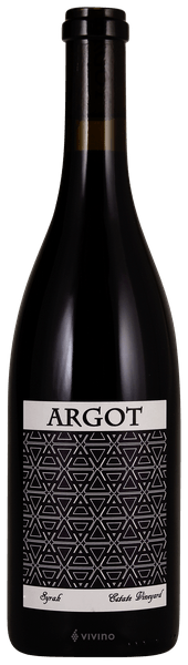 Argot Estate Vineyard Syrah