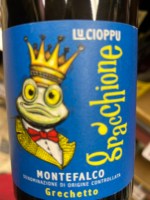 Antonelli San Marco Lu Cioppu Gracchione Montefalco Sagrantino