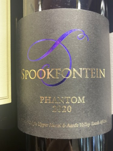 2020 Spookfontein Phantom | Vivino US