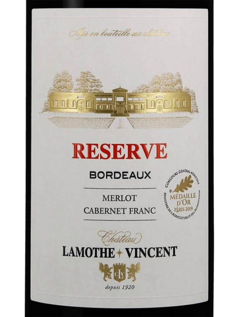 Reserve Bordeaux Merlot - Cabernet Franc