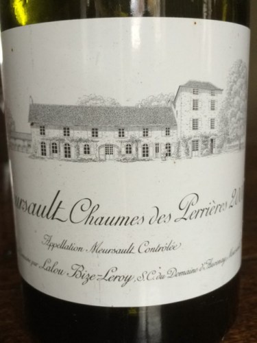 Domaine d'Auvenay (Lalou Bize Leroy) Meursault Chaumes des