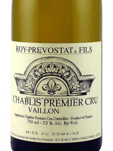 Chablis Premier Cru 'Vaillons'