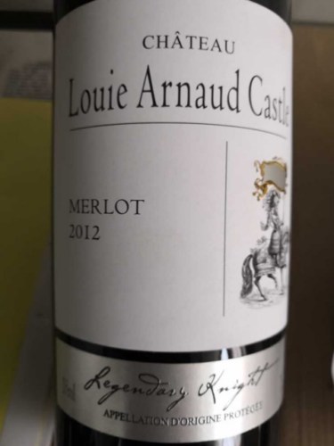 Louie Arnaud Castle Legendary Knight Merlot | Vivino US
