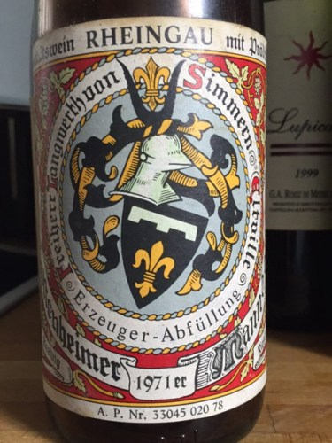 Freiherr Langwerth von Simmern Rauenthaler Rothenberg Riesling Spätlese