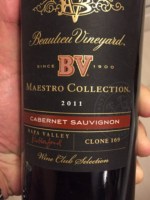Beaulieu Vineyard (BV) Maestro Collection Clone 169 Cabernet Sauvignon