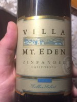 Villa Mt. Eden Cellar Select Zinfandel