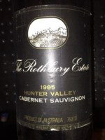 Rothbury Estate Brokenback Vineyard Cabernet Sauvignon