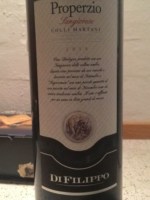 Di Filippo Properzio Sangiovese Colli Martani