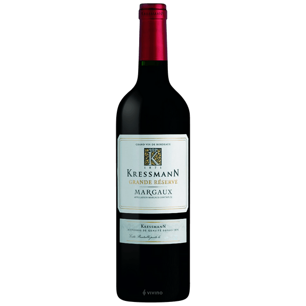 果実酒 赤白 KRESSMANN GRANDE RESERVE ７５０ｍｌ×４本 Kressmann Grande Réserve Margaux | Vivino English