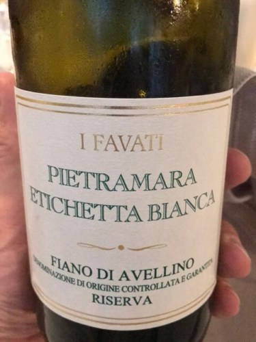 Pietramara Etichetta Bianca Fiano di Avellino Riserva