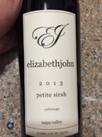 Marston Family Vineyard Elizabethjohn Petite Sirah