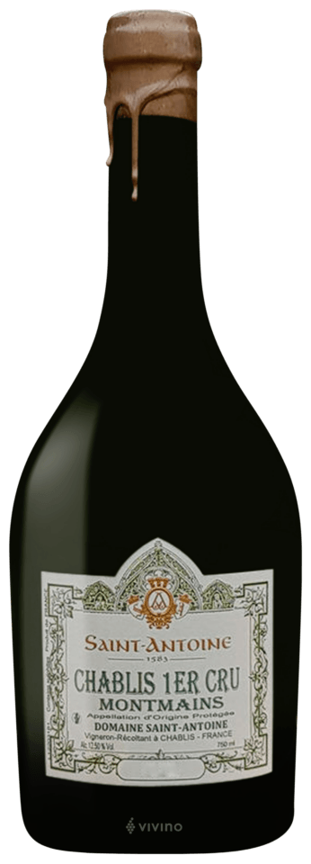 ワイン Saint-Antoine Chablis Grand Cru 2009 Abbaye Saint Antoine Chablis 1er Cru 'Montmains' | Vivino English