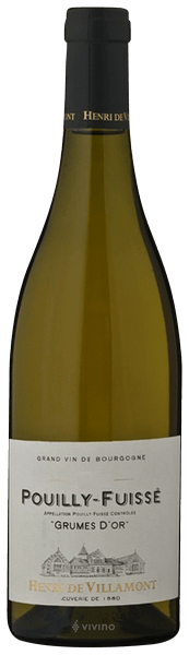 Henri de Villamont Pouilly-Fuisse "Grumes d'Or"