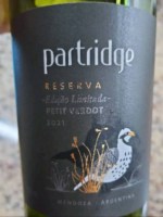 Viña Las Perdices Partridge Reserva Edición Limitada Petit Verdot