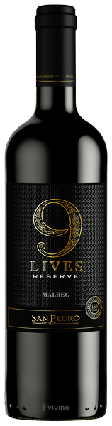 San Pedro 9 Lives Reserve Malbec