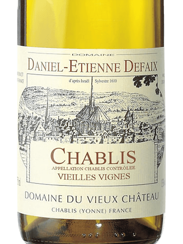 Daniel-Etienne Defaix Chablis Vieilles Vignes | Vivino English