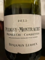 Benjamin Leroux Puligny-Montrachet 1er Cru 'Les Combettes'