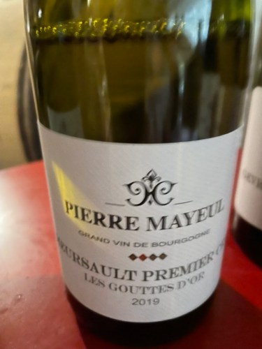 Meursault Premir Cru 'Les Gouttes d'Or'