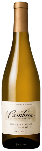 Cambria Pinot Gris Tepusquet Vineyard