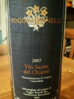 Poggio Bonelli Vin Santo del Chianti