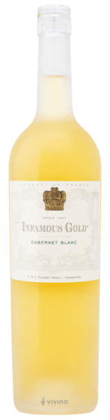 Notorious Wines Infamous Gold Cabernet Blanc