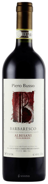 Piero Busso Albesani Vigna Borgese Barbaresco