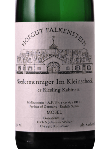 Niedermenniger im Kleinschock Riesling Kabinett A.P 20