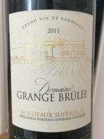Landeau Domaine Grange Brulée Bordeaux Superieur