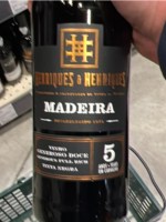 Henriques & Henriques Generoso Doce 5 Year Old Madeira
