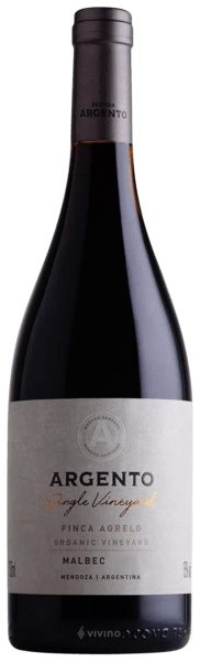 Vinho Bodega Argento Tinto Seco Argentina Single Vineyard Finca Agrelo Malbec 2019 750ml