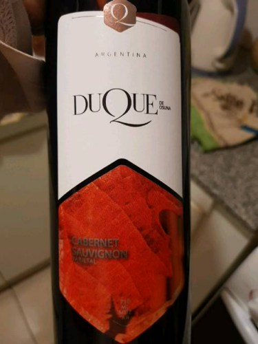 DUQUE DE OSUNA CABERNET SAUVIGNON 6X750 - alternate view