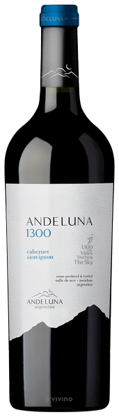 ANDELUNA 1300 CABERNET SAUV 6X750 - imagen 3