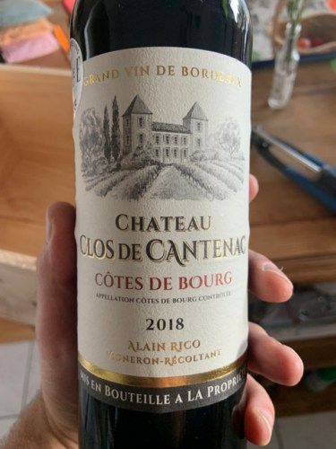 Château Cantenac Chateau Clos Cantenac Côtes de Bourg Vivino US