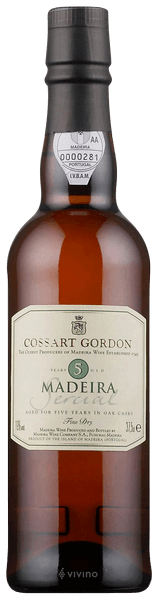 Cossart Gordon 5 Years Old Madeira Sercial Fine Dry