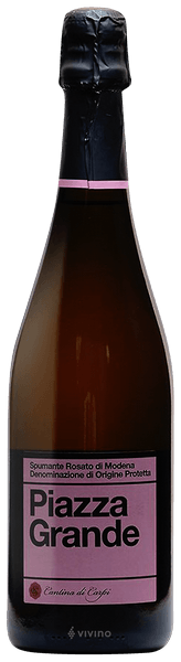 Cantina di Sorbara Piazza Grande Spumante Rosato di Modena