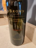 Brown Estate Zinfandel Late Harvest