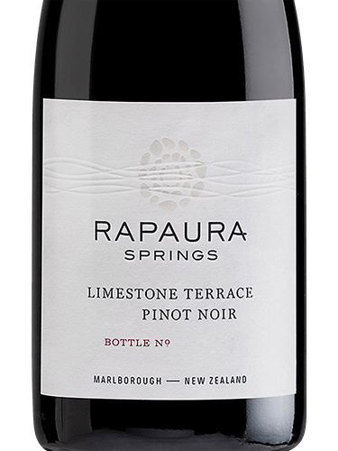 Rapaura Springs Limestone Terrace Pinot Noir | Vivino France