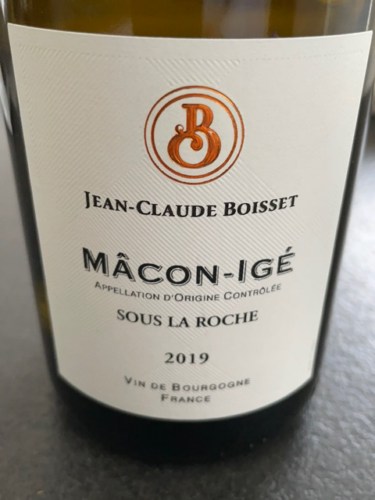 ジャン・クロード・ボワセ マコン・イジェ スー・ラ・ロッシュ (2022) ジャン・クロード・ボワセ マコン・イジェ スー・ラ・ロッシュ