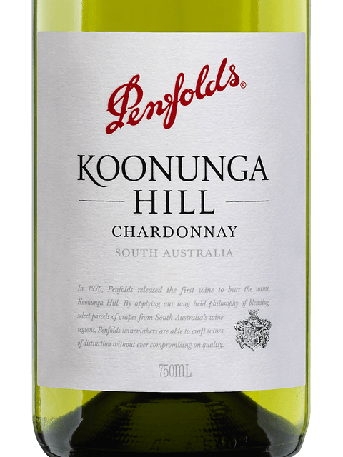 Penfolds Koonunga Hill Chardonnay Wine Info