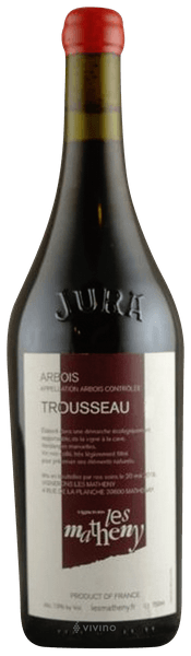 Vignerons Les Matheny Trousseau Arbois