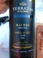 Terrazas de los Andes Parcel No 12S Lican Malbec