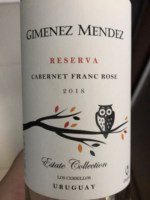 Gimenez Mendez Estate Collection Reserva Cabernet Franc Rosé