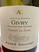 André Goichot Givry Champ la Dame