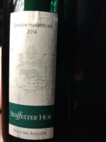 Staffelter Hof Dhron Hofberger Riesling Auslese