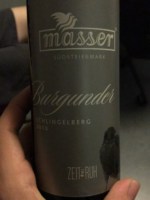 Masser Zeit & Ruh Schlingelberg Burgunder
